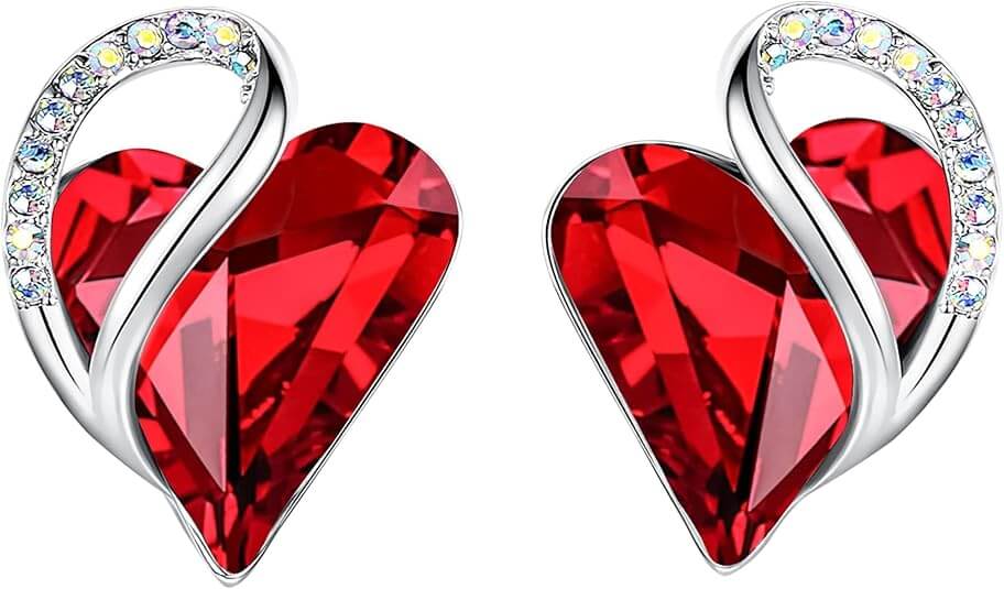 Birthstone Crystal Stud Earrings — Amazon 2026