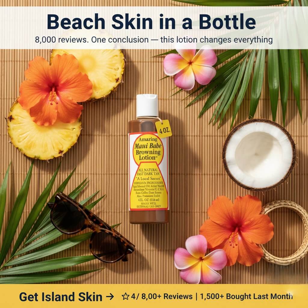 Maui Babe Browning Lotion — Amazon 2026