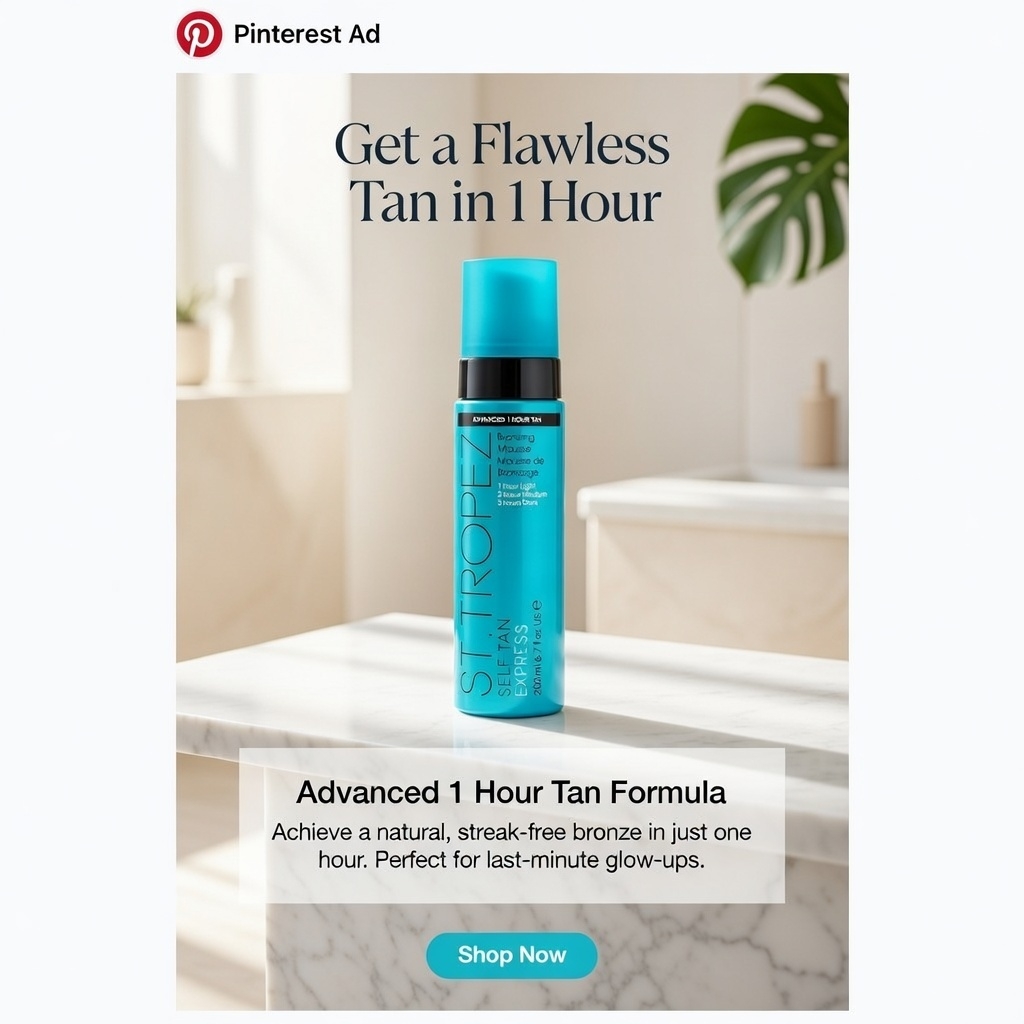 St. Tropez Self Tan Express Mousse