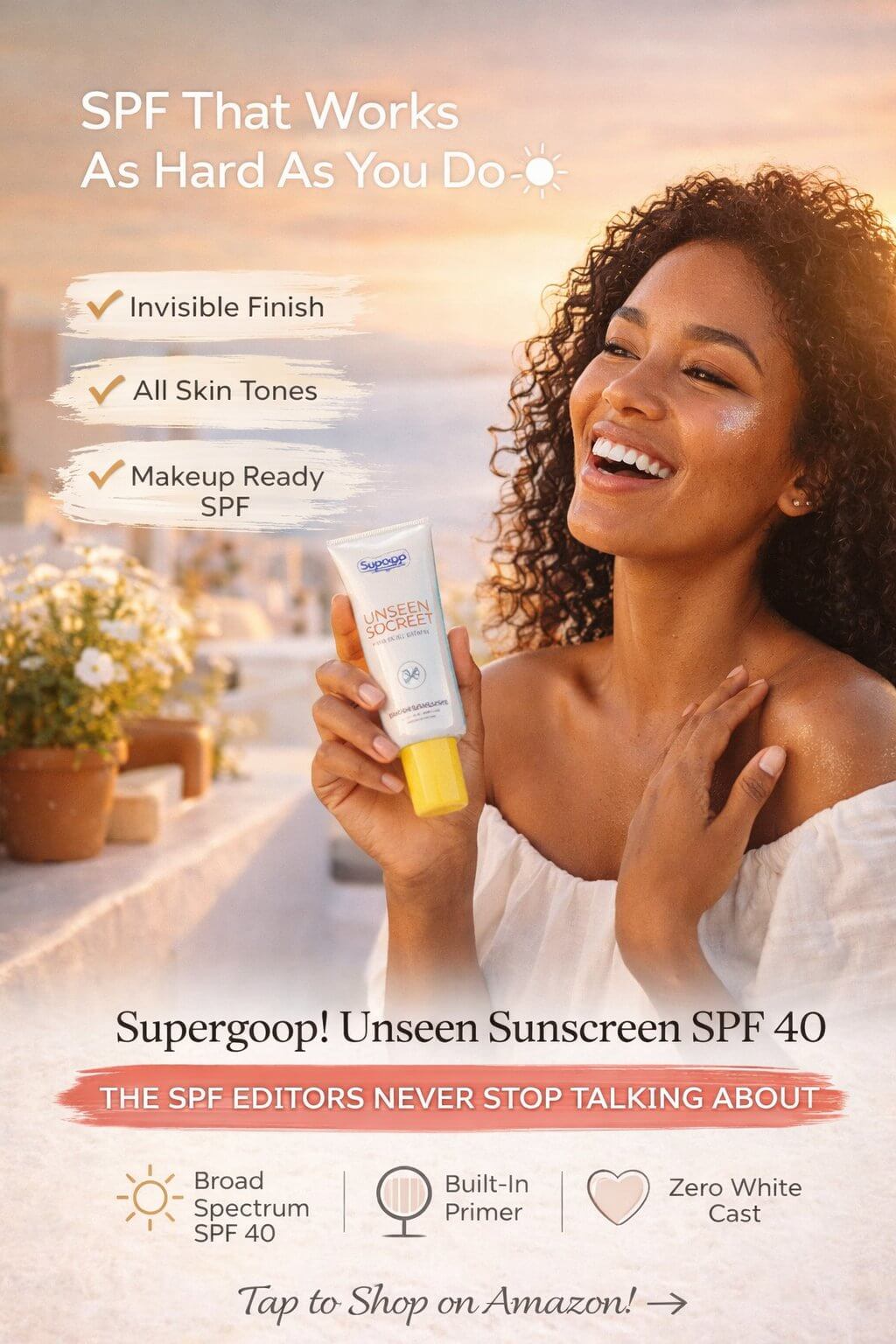 Supergoop Glowscreen SPF 40 Tinted Sunscreen — Amazon 2026