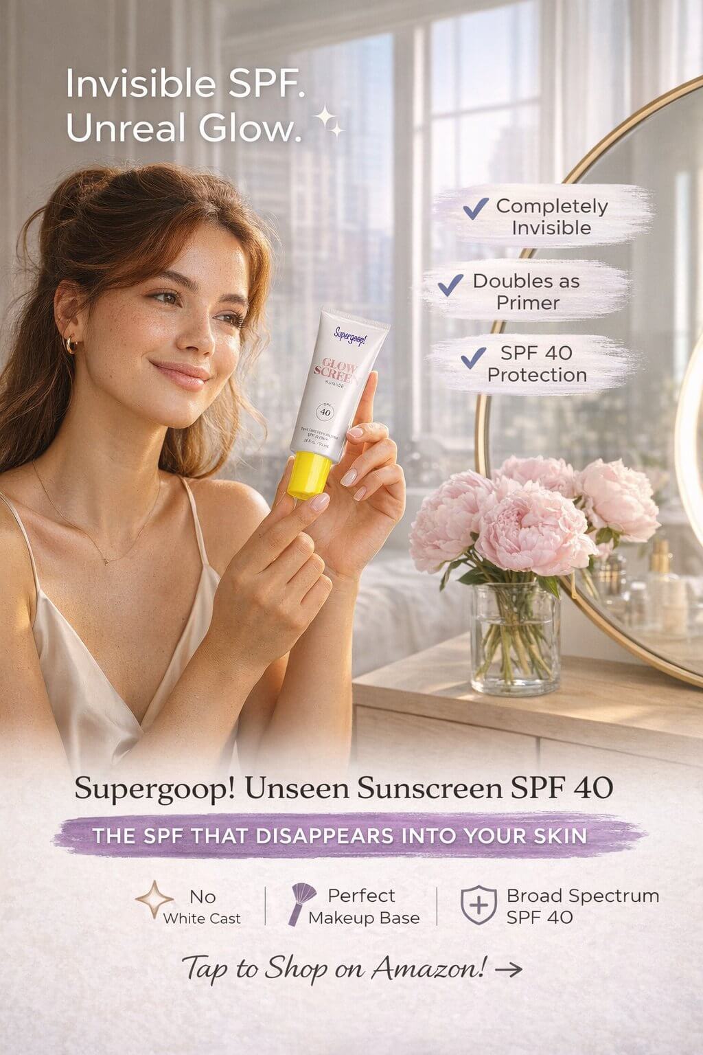 Supergoop Glowscreen SPF 40 Tinted Sunscreen — Amazon 2026